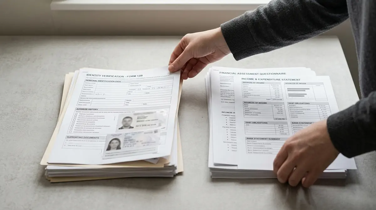 Zwei unterschiedliche Prüfverfahren — Identitätsverifizierung und Bonitätsprüfung im Vergleich