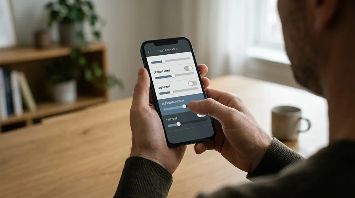 Smartphone-Einstellungen für Limits und Selbstschutz-Funktionen
