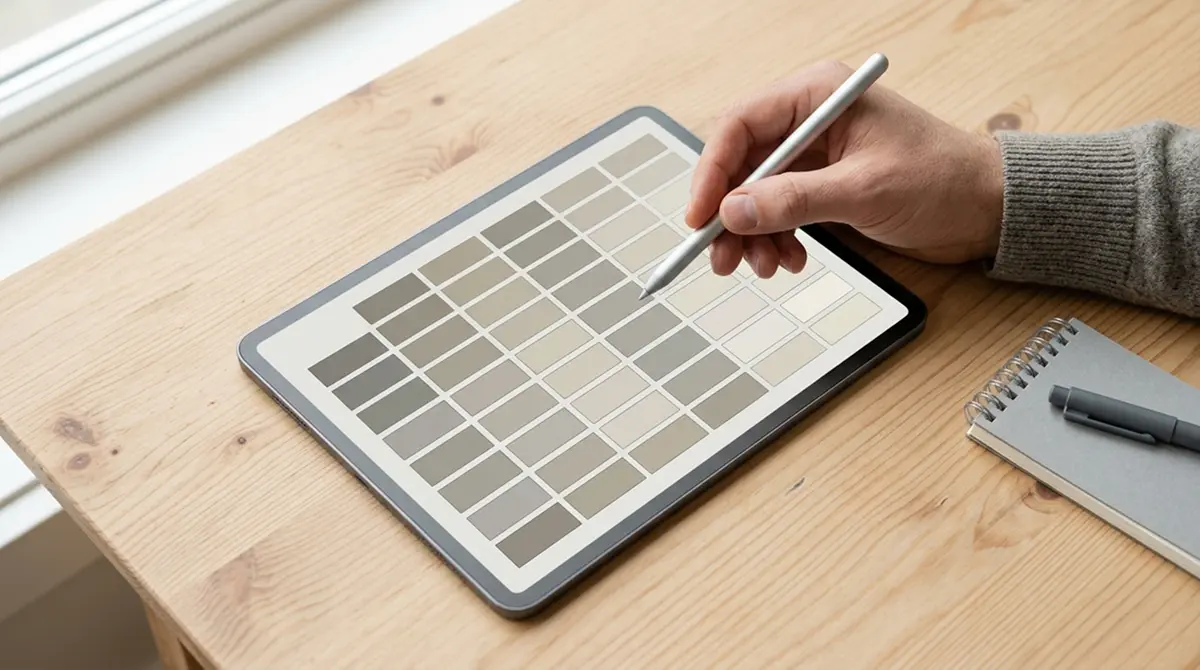 Vergleichstabelle mit acht Wettanbietern auf einem Tablet-Bildschirm
